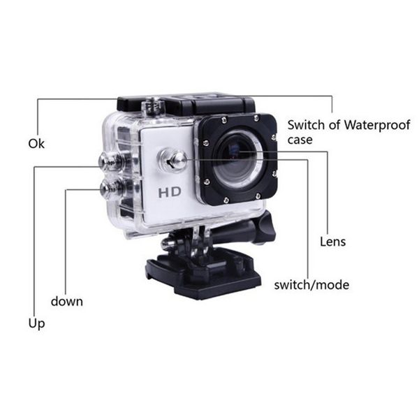 

sj4000 wifi action camera diving 30m waterproof 1080p full hd go underwater helmet sport camera sport dv 12mp p pixel camera