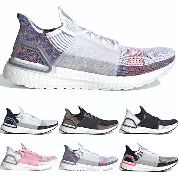 

2020 ultra 19 men women running shoes ultra 5.0 laser red dark pixel core black ultraboosts trainers sports sneakers size 5-12