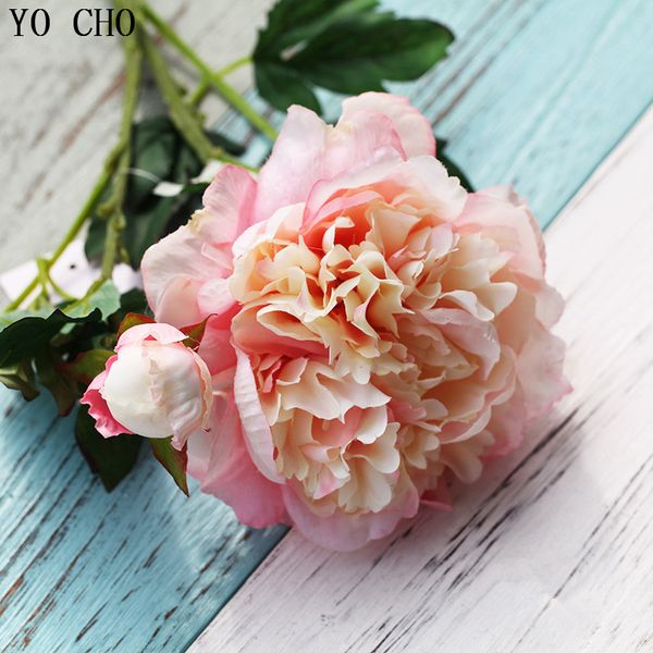 Acheter Décorations Artificielles Fleurs Séchées Real Touch Grande Décoration De Mariage Artificiel Bouquet De Pivoines Bouquet De Mariée Mariage Fête