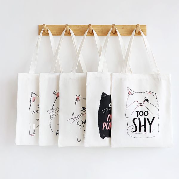 

ladies handbags cloth canvas tote bag pattern shopping travel women eco reusable shoulder shopper bags bolsas de tela 2020 new