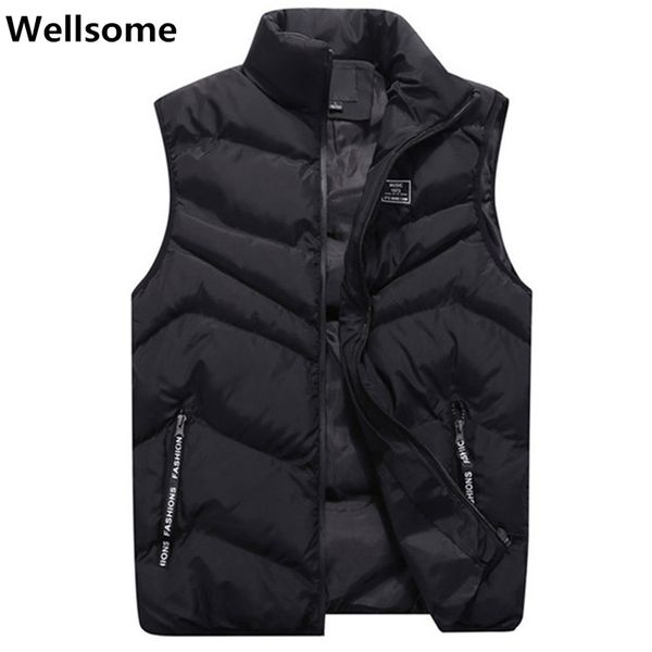 

vest men new stylish autumn winter warm sleeveless vests jacket men slim fit vest casual coats mens waistcoat vests 7886, Black;white