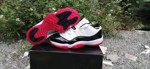 

11 low white bred mens basketball shoes mens bred 11s concord 45 space jam men basketball shoes women sport designer shoe