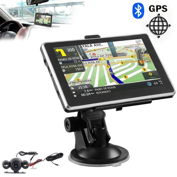 

2018 map 5 inch gps navigation car truck navigator 256m+8gb fm sat nav navitel portable touch screen mp4 mp3 player