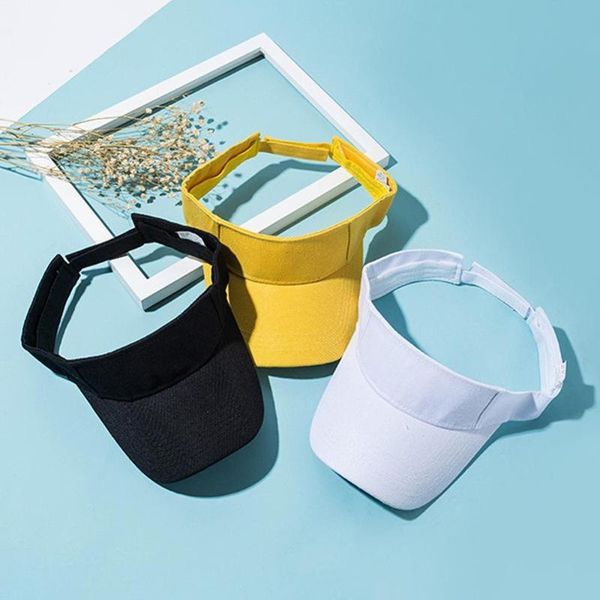 

wide brim hats outdoor woman adjustable visor sun hat female sunscreen summer sport tennis caps fashion lady travel beach empty unisex, Blue;gray