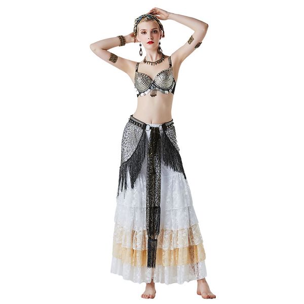 

2019 professional women tribal belly dance, Black;red