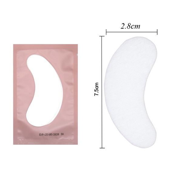 

10pairs women lint under eyes pads patches eyelash extension tips sticker wraps make up tool eyelashes patches