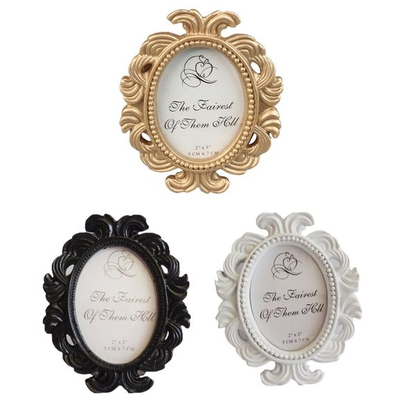 

retro decorative flower p frame wedding home decor deskpicture frame 3 color