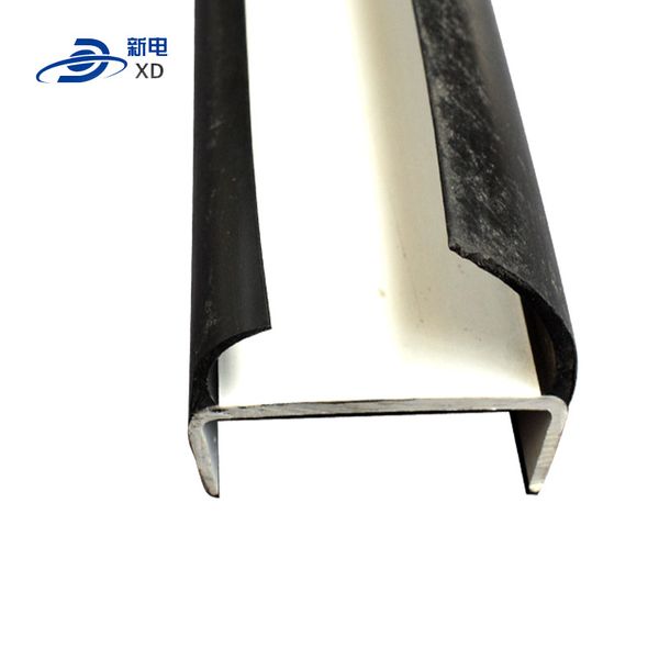 

china manufacturer shockproof container rubber plastic strip