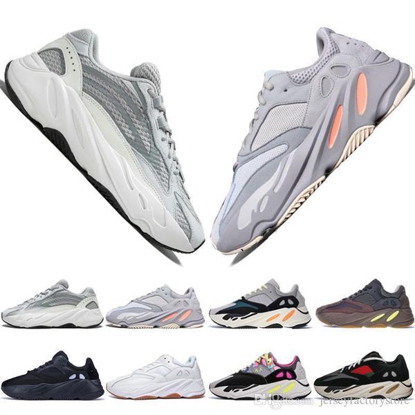 

2019 Yeezys Yezzy Yezzys Yeezy Kanye 700 Wave Runner Mauve Inertia Geode Повседневная обувь Мужчины Женщины West 700 Дизайнерская обувь Спортивные кеды