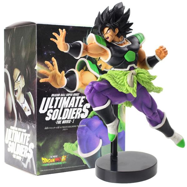 

23 см аниме dragon ball z super broly ultimate soldiers фильм banpresto рисунок игрушки броли вер пвх модель коллекция кукла