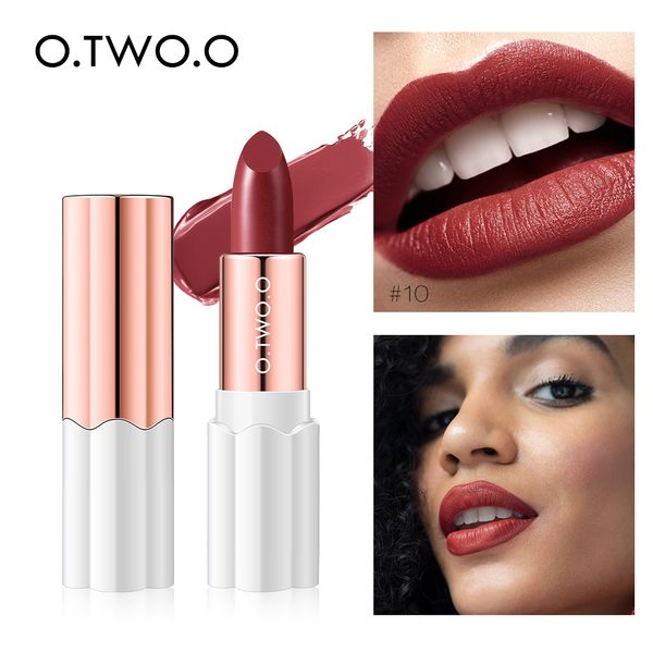 

12 colors matte lipstick semi velvet nude rich color waterproof moisturizing long lasting lightweight lips makuep