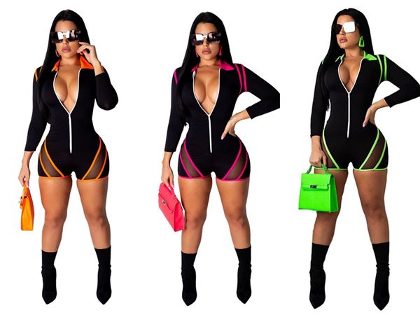 

2020 женщины push up фитнес rompers женщин комбинезон sexy summer горячие продажи рукавов backless висит шеи # 93127 костюм для подвижных иг, Black;white