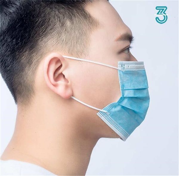 

3 ply маски синего пыл загрязнение сон маска нетканого 3ply dust рм2,5 ear loop3 слоев лицевых масок
