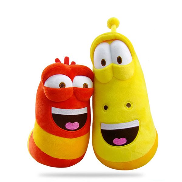 

10cm yellow insect red insect cartoon larva toys stuffed doll for children gift anime girl boy toy kids baby fun plush toys