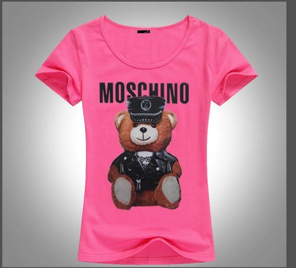 

wholesale and retail of multi-color ladies fashion print t-shirt cotton short sleeve spring/summer 2019 ladies o get t-shirt, White