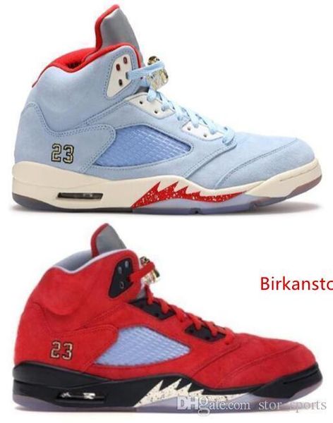

trophy new 2019 room x 5s ice blue jsp red men basketball shoes 5 ice blue jsp sports designer sneakers us7-13