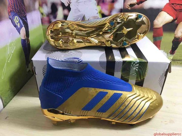 

2019 новый predator 19 19,1 pogba мужской обуви женщина молодежь fg бутсы virtuso красных черных детей футбол бутсы high голеностопного dark