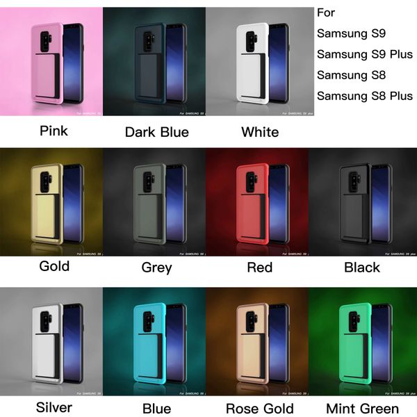 

For iphone x xr x max 6 7 8 plu and am ung galaxy note 9 8 9 8 plu 7 edgetpu pc 2 in 1 credit card lot ca e
