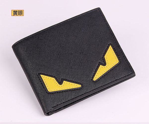 

new high-quality pu leather fashion cross-wallet men's designer card wallets pocket bag european style brand purses, Red;black