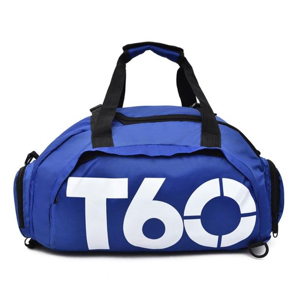 

men women yoga shoulder shoes compartment portable backpack gym handbag waterproof nylon sports bag luggage training outdoor