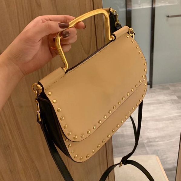 

designer handbag women shoulder bag rivet leather simplicity fashion cfy2002264