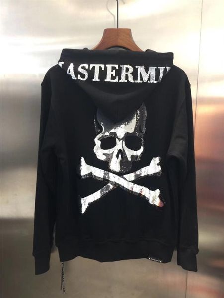 

mastermind japan hoodie hooded men women 3m reflective qualit hoodies mens, Black