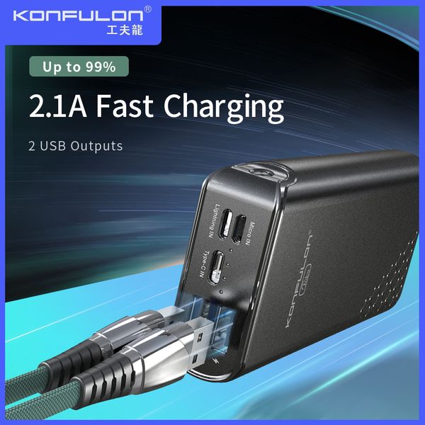 

dual usb portable powerbank external battery power bank 20000mah portable charger powerbank for iphone xr 11galaxy a10 xiaomi a7