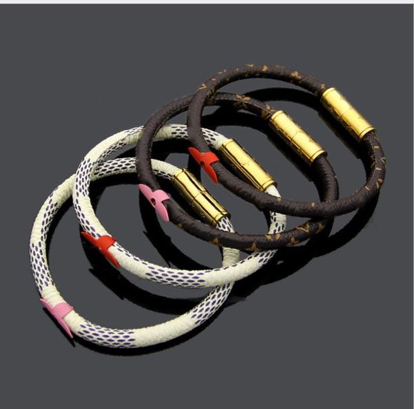 

lady with white latte bracelet pattern leather bracelet, Golden;silver