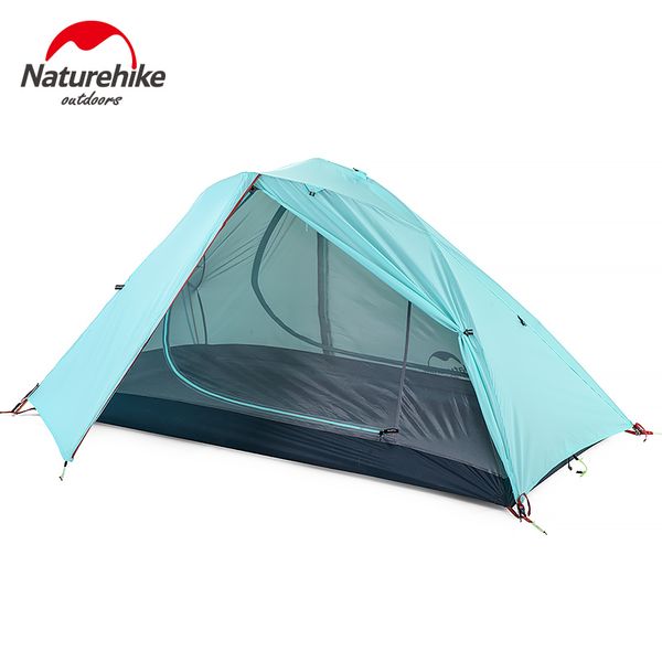 

naturehike ultralight 1-2 person camping tent outdoor one bedroom 3 season tent double layer single man hiking tents