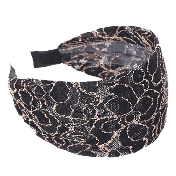 

большой широкий край покрытия волос обруч зубчатый противоскользящий темперамент шины май обруч мелкозубчатый гребень джокер аксессуары для, Silver