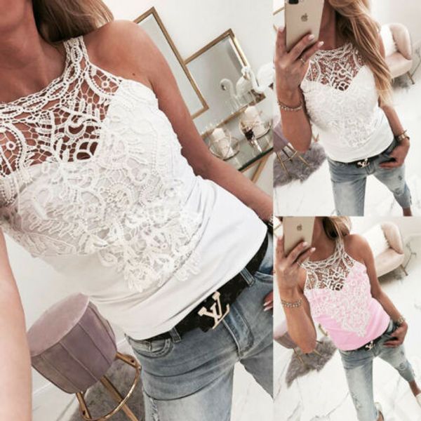 

fashion womens summer loose vest sleeveless casual tank ladies casual summer women's clothing, White
