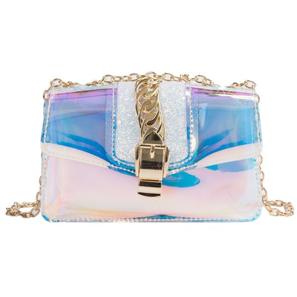 

transparent jelly bag laser bag