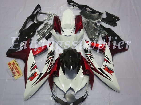 

новый (литье под давлением) abs обтекатель комплекты подходят для (suzuki gsxr 600-750) 2008 2009 2010 gsx-r600 r750 k8 обтекатели набор кра