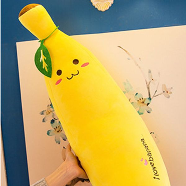 

plush toys banana pillow long pillow sleeping doll plush cute doll boy girl birthday present tp899