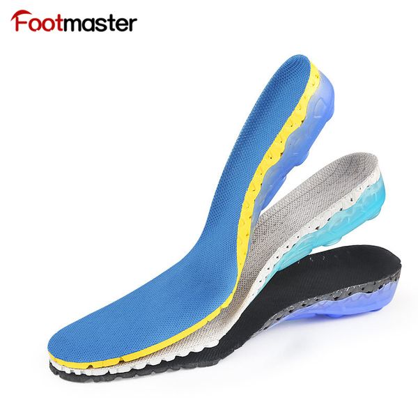 

shoes materials foot master insole spring sports insoles sweat-absorbent breathable absorption thickened eva, Black