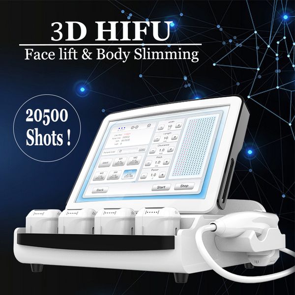 

20,500 s high end 3d hifu machine high intensity focused ultrasound hifu therapy smas face lift belly slimming fat reduction