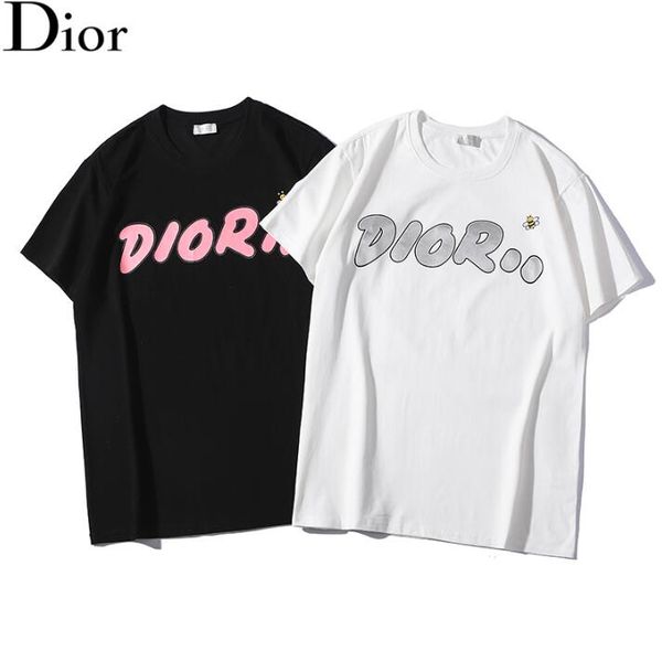 

Лучшие продавцы мужские дизайнерские футболки DF Dior Graffiti print хип-хоп футболки оригинальный дизайн классическая мода ретро печатная уличная одежда T-s