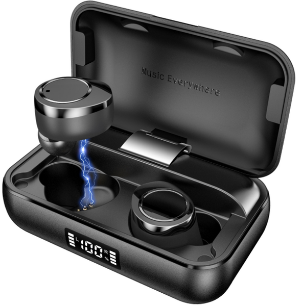 

5000mah wireless charing true wireless stereo tws x13 handsbluetooths earphones in ear binaural hifi sound headphones