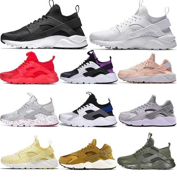 

new arrival air ultra huarache 4.0 running shoes for men women prm white purple green red gold pink black colorful designers sneakers, White;red