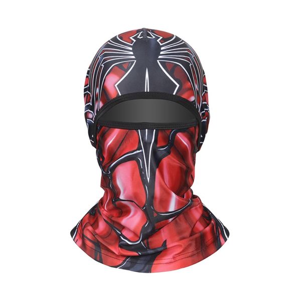 

camouflage balaclava full face mask hunting bike cycling army helmet liner tactical paintball hat bicycle accessories, Black