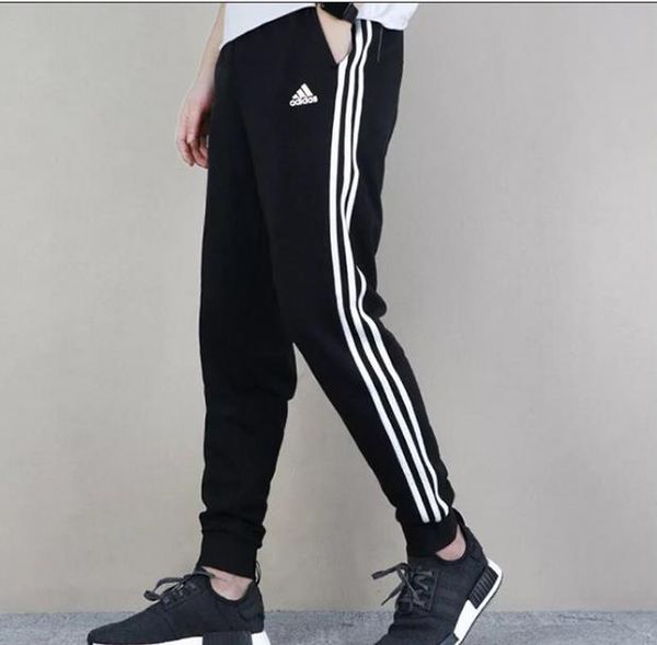 

мужские дизайнерские штаны женские спортивные штаны повседневная пара бегунов роскошные брюки письмо печати одежда на 2019 лето, Black