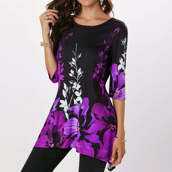 

2019 women fahsion blouse shirt femme blusas womens casual half sleeve woman summer tunic long sleeve blouses shirts plus size, White