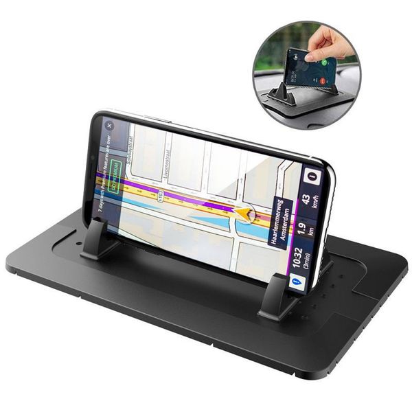 

universal car mobile phone holder non slip dashboard mat anti skid grip mount
