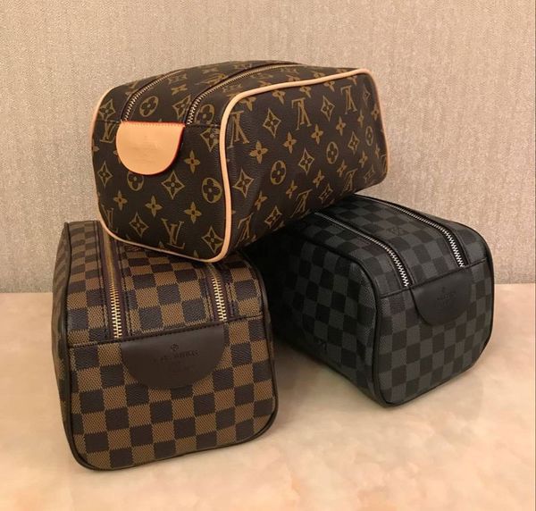 

High-end quality men travelling toilet bag fashion design women wash bag large capacity cosmetic bags makeup toiletry bag Pouch
