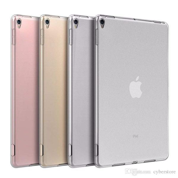 

yayagogo goods soft candy color clear transparent soft silicon matte tpu case back cover for ipad 9.7 2018 2017 air2 5 6 pro10.5 mini4
