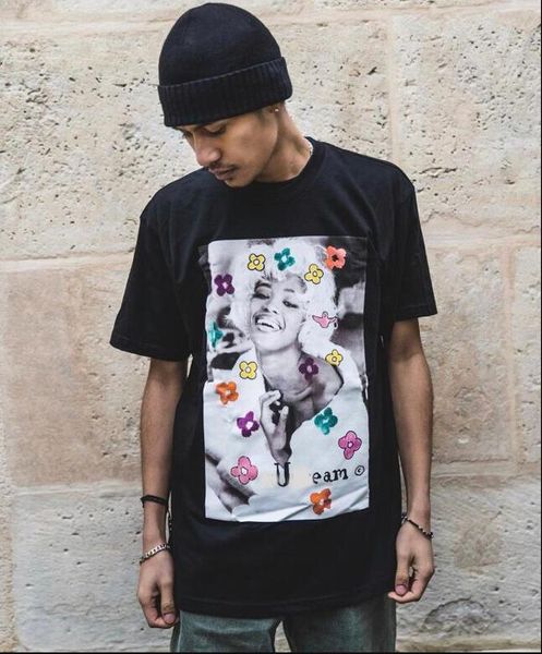 

summer men designer t shirts logo fashion tee shirts with naomi printed pullover luxury women t-shirt mens clothing s-xl available, White;black