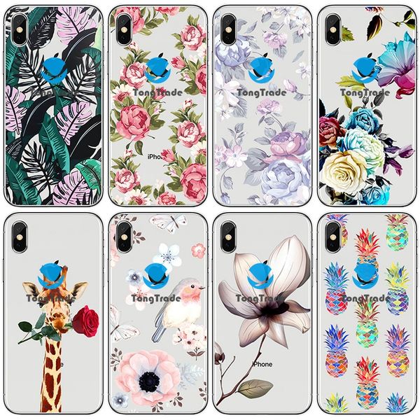 

tongtrade] мягкие силиконовые тпу чехол для apple iphone 11 pro max xs 8sp 7sp 6sp samsung a90 s9 artsy арбуз ананас мультфильм дело животн
