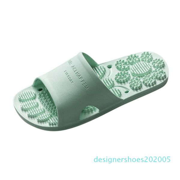 

women massage slippers indoor shoes new arrival large size flip flops beach bathroom slipper women's summer footwear chaussures d05, Black