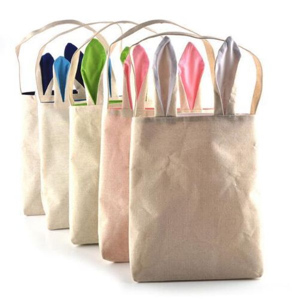 

arrival easter bunny bag celebration gifts easter hare gifts cotton canvas handbags shopping bag easter gift
