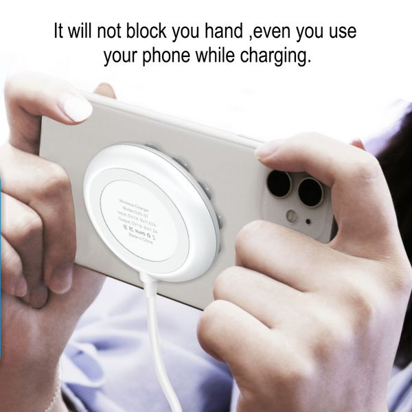 

wireless charger 10w fast charging sucker style stick to smart phone game wireless charger ing